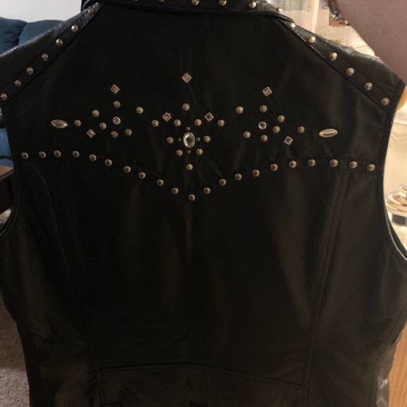 Cripple Creek Leather vest - Picture 5 of 8